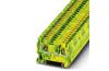 Ground Modular Terminal Block PT 4-PE, 50pcs/pck