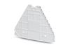 End Cover D-PTRV 8 WH 8-1, 10pcs/pck