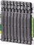 Simatic S7-400, Rack UR2, central, distributed w. 9 slots, 2 redundant PS can be plugged in