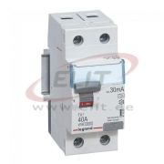 Residual current circuit breaker TX³, 2P 40A 30mA 10kA, type A
