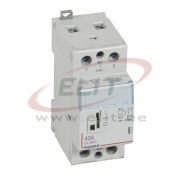 Modular Contactor CX³, 2NO 40A 250VAC, cv 24VAC, handle, 2M, TS35