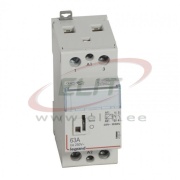 Modular Contactor CX³, 2NO 63A 250VAC, cv 230VAC, handle, 2M, TS35