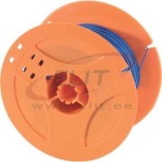 Stranded hook-up copper wire LiY, 0.25mm², telecom, PVC, -30..70°C, 250m/pck, grey