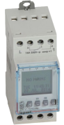 Programmable Time Switch AlphaRex³, LCD, 2-ch. 16A 250VAC, with daily and weekly 2-ch.x 28 programs, min. progr. setting 1s, acc. 0.1s/D, 5Y working reserv, 2M, TS35