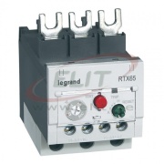 Thermal Overload Relay RTX³ 65, 45..65A cl.10, aux. 1NO^1NC 10A 240VAC, CTX³ 65