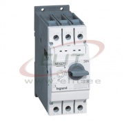 Motor Protection Circuit Breaker MPX³ 63H, 22kW 34..50A 50kA, thermal magnetic, rotary handle, TS35 ^panel mount