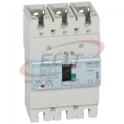 Moulded Case Circuit Breaker DPX³ 250, 250A 3x400VAC 50kA, therm. 0.8..1In ^magn. 5..10In, incl. screws/ bar clamps/ lugs screws, panel mount