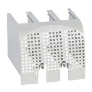 Terminal Shield DPX³ 160, 3P, front/rear, sealable, 2pcs/pck