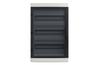 SM Distribution Box Vortex, 3x 18| 54M, 1500VAC/DC, PEN 18^18, 595x414x148mm, PC/ABS, -25..60°C, UV-stable, HF, cl. II, IP65 IK10, Maxpro, transparent^grey