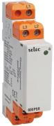 600PSR| Phase Sequence Relay, 3Ø-3W, phase sequence ^failure, range 154..500VAC, 1CO (SPDT) 5A 250VAC, TS35