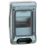 SM Distribution Box Plexo³, 4M, 32A 400VAC, PEN 4^4, 200x128x116mm, reinforced polystyrene ^PC, -25..40°C, incl. 3 cable glands, UV-stable, HF, cl. II, IP65 IK09, transparent^grey