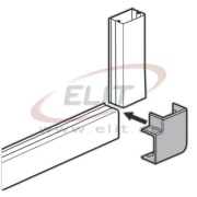 Flat Angle DLP-S, 20x12mm, white
