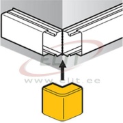 External Angle DLP-S, 32x16mm, white