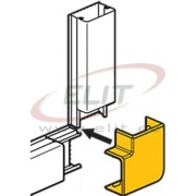 Flat Angle DLP-S, 32x16mm, white