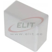 End Cap DLP-S, 32x16mm, white