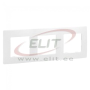 Frame Niloe, 3gangs, white