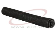 Self-closing Braided Sleeve AGROsnap, NW32 ø29..32mm, polyester PET, -55..150°C, HF, highly flexible, 25m/pck, black