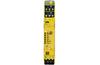 Safety Relay PNOZ s2, monitoring of E-STOP, safety gates, light barriers, 24VDC 3NO 1NC, 1ch, auto/manual/monitored manual reset