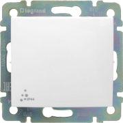 Switch Valena, mech.| 2way, 10A 250VAC, spring clamp, IP44, white