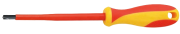 VDE Screwdriver, slotted-crosstip, SL/PH1 5x 80| 180, insulated blade, 1000V, CR-V