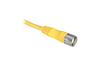 Cordset 889M, male M23/90° 19pin » flying-lead, 6A 300V, -20..105°C, PUR, nickel-plated brass, PUR, L2m, IP67/68, yellow