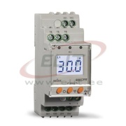 Current Protection Relay 900CPR-3-1, 1Ø-2W/ 3Ø-3/4W, 3digits LCD backlight, over/under current, range (CT) 1/5A..999A, 1CO 5A 250VAC, trip delay 0..99.9s, cv 230VAC, TS35