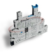 Timer Socket 93.21, 34.51.7.012.0010, 34.51.7.024.0010, 34.81.7.024.xxxx, cv 12-24VDC, W5mm