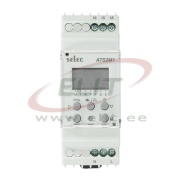 Astro Time Switch ATS2M1, LCD, latitude/longitude precise to a minute w. TZ, sunrise/sunset/ twilight rise/set trigger modes, 1CO 16A 250VAC, cv 230VAC ±10%, TS35