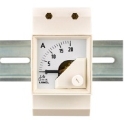 Ammeter EB16N, moving-iron, 25A 300VAC, scale 90°, cl.1.5, DIN TS35