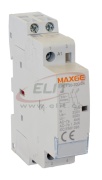 Modular Contactor C1-20, 2NO 1.2/4kW 7/20A 230VAC, cv 24VAC, 1.5..6mm²