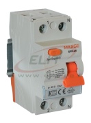 Residual Current Circuit Breaker EPR, 2P 40A 10kA, type A 30mA, 25mm²