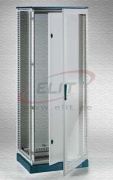Inner Door EUPI, 800Wx2000H, double bar locking w. 3mm double-bit insert, incl. vert. uprights, hori. rails, mount accessories, C3M| epoxy resin layer, grey