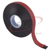 Self-amalgamating tape, 19mm x 10m, dielectric strength min. 14kV/mm, Rubber,  water resistant, 5..95°C, black