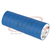 Insulating Tape, 19mm x 20m, dielectric strength 40kV/mm, PVC, UV resistant, water resistant, -25..90°C, blue