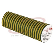 Insulating Tape, 19mm x 20m, dielectric strength 40kV/mm, PVC, UV resistant, water resistant, -25..90°C, yegr