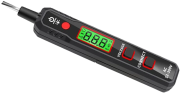 AC Voltage Tester, non-contact, 12..300VAC, 0..40°C, pen type, voltage detector, electric sensor, audible alarm, 1x AAA battery(not incl.), LCD, safety level/ certification: ct Ⅱ 300V