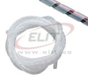 Spiral Wrapping Band HD-12, ø9..32mm, PE, 10m/pck, natural