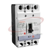 Moulded Case Circuit Breaker SGM6S-125M, 125A 3x415VAC 25kA, short-circuit protection 0.8..1In, overload protection 10In, incl. mounting screws, insul. shields, panel mount