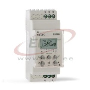 Time Switch TS2M1-1, LCD, week| 50 on-off steps, 1CO 16A 250VAC, cv 230VAC ±10%, TS35