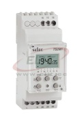 Time Switch TS2M1-2, LCD, week| 30 on-off steps, 2CO 16A 250VAC, cv 230VAC ±10%, TS35
