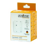 Twilight Switch 1000W 230V 2-10lx IP54, white