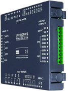 Snap-In I/O Module V200, inputs 18DI/ 2HSC/ 4AI, outputs 2TO/ 2PWM/15RO/ 4AO, sv 24VDC
