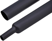 Heat Shrinkable Tubing HRTM, 8/2mm, thick-wall, hot melt adhesive, polyolefin -55..110°C/ +120°C co-extrusion, UV resistant, L1.22m/pce, black