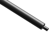 Heat Shrink Tubing H-2(Z), 1.6/0.8mm, thin-wall, crosslinked polyolefin -55..125°C/ +100°C, flame-retardant ^high flexibility, L1.22m/pce, black