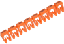 Marker CAB3, 1.5..2.5mm², 3, strip 30pcs, orange