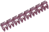 Marker CAB3, 1.5..2.5mm², 7, strip 30pcs, purple