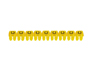 Marker CAB3, 0.5..1.5mm², C, strip 30pcs, yellow