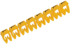 Marker CAB3, 0.5..1.5mm², L, strip 30pcs, yellow