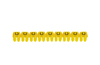 Marker CAB3, 1.5..2.5mm², C, strip 30pcs, Legrand, yellow