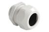 Cable Gland Syntec, M12x1.5, ø2.5..6.5mm| 1piece sealing insert, wrench 15mm, thread 6mm, -30..100°C, PA6 ^TPE, HF, incl. O-ring, CE/UL/VDE, IP68, Agro, light grey